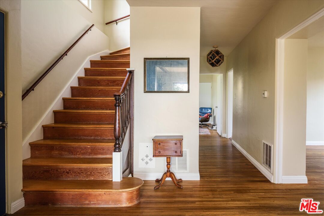 11111 Tujunga Canyon Boulevard Tujunga, CA 91042 - Photo 19 of 38 a view of an entryway with wooden floor
