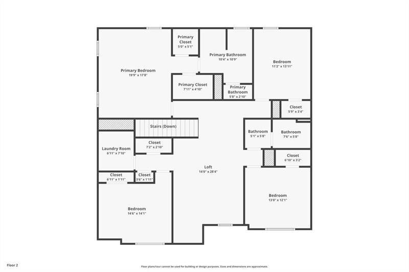 122 Prospect Lane Dallas, GA 30157 - Photo 32 of 34 a picture of a floor plan