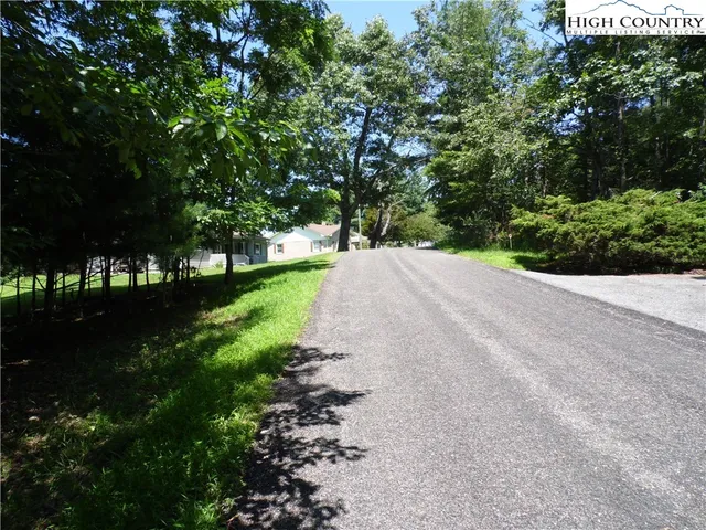 a view of backyard with green space