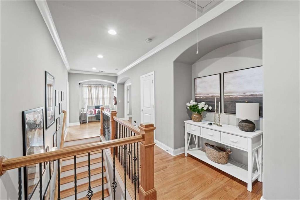 3440 Rialto Place Alpharetta, GA 30022 - Photo 28 of 66 a view of living room with furniture and flat screen tv