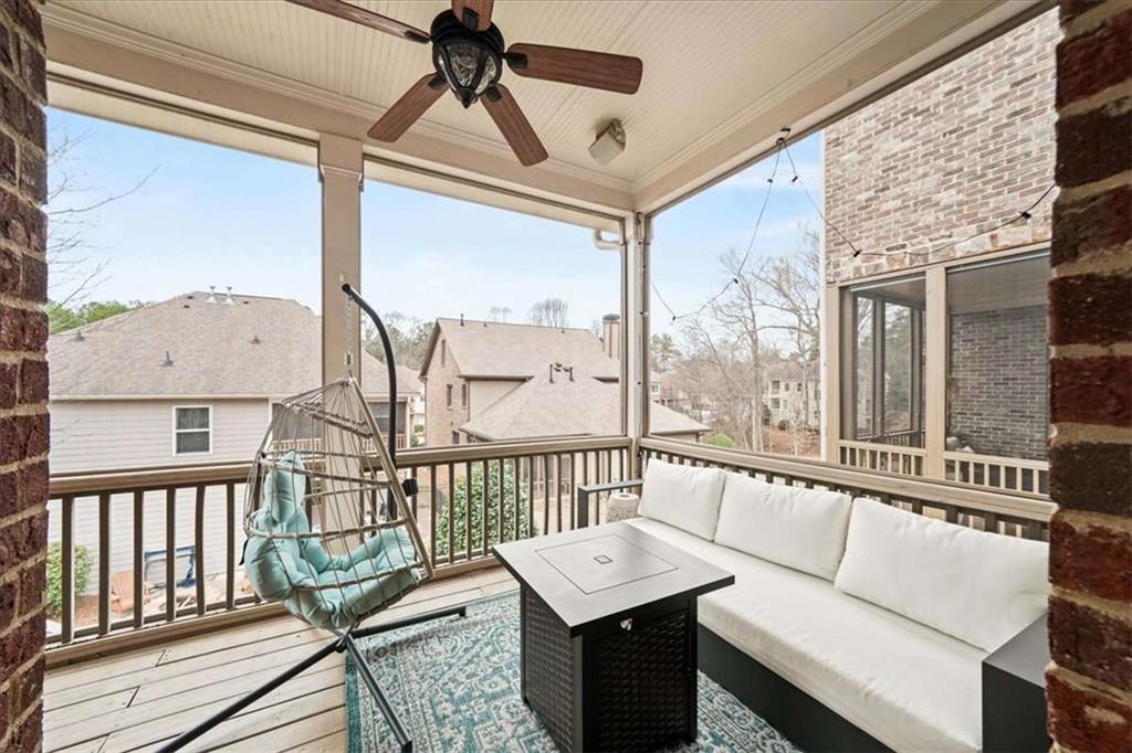 3440 Rialto Place Alpharetta, GA 30022 - Photo 51 of 66 a view of a balcony with furniture