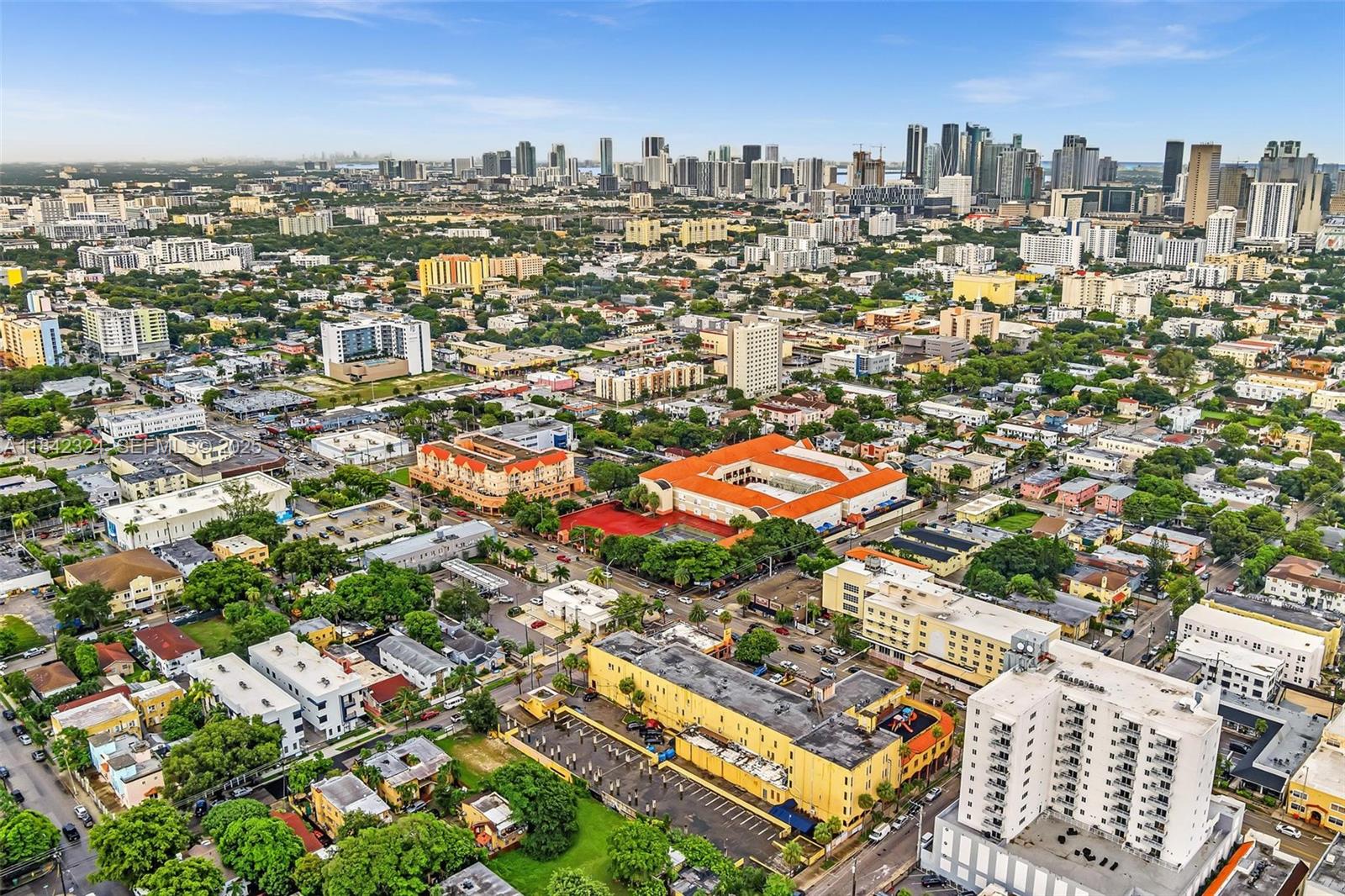 1228 Southwest 2nd Street Miami, FL 33135 - Photo 9 of 18 an aerial view of a city with lots of residential buildings