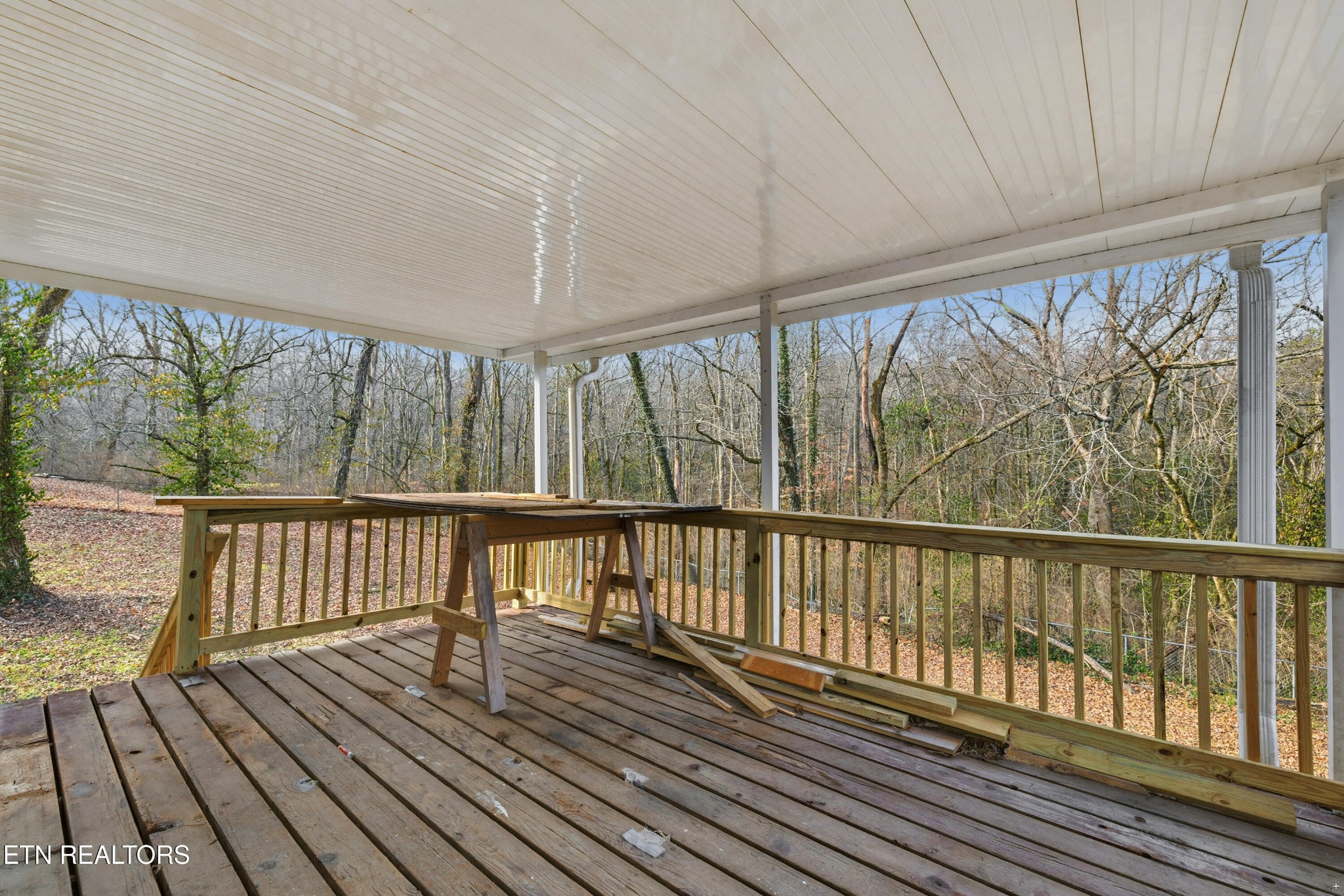 2438 Southside Road Knoxville, TN 37920 - Photo 19 of 21 a view of balcony with wooden floor