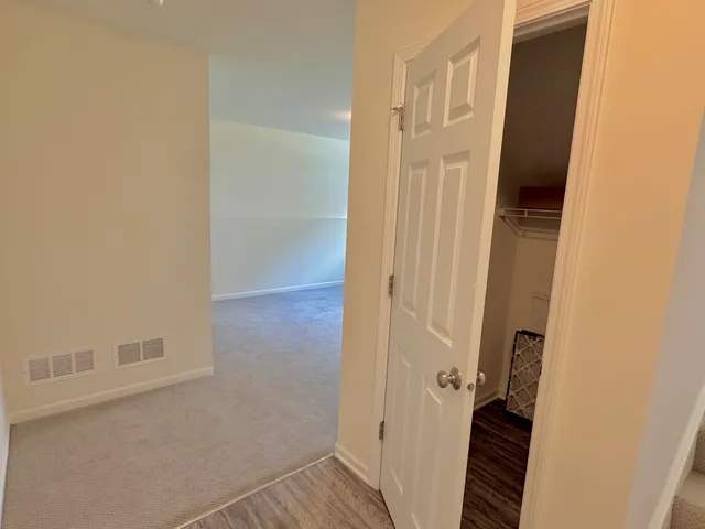 wooden floor in a gallery
