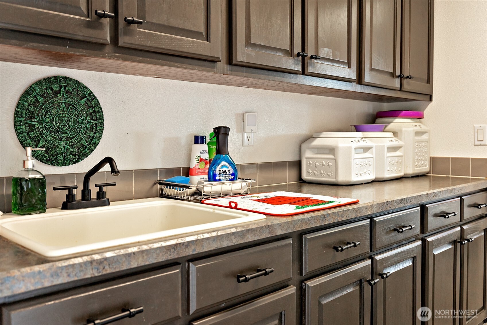 2416 Clerf Road Ellensburg, WA 98926 - Photo 12 of 35 a kitchen with sink and cabinets