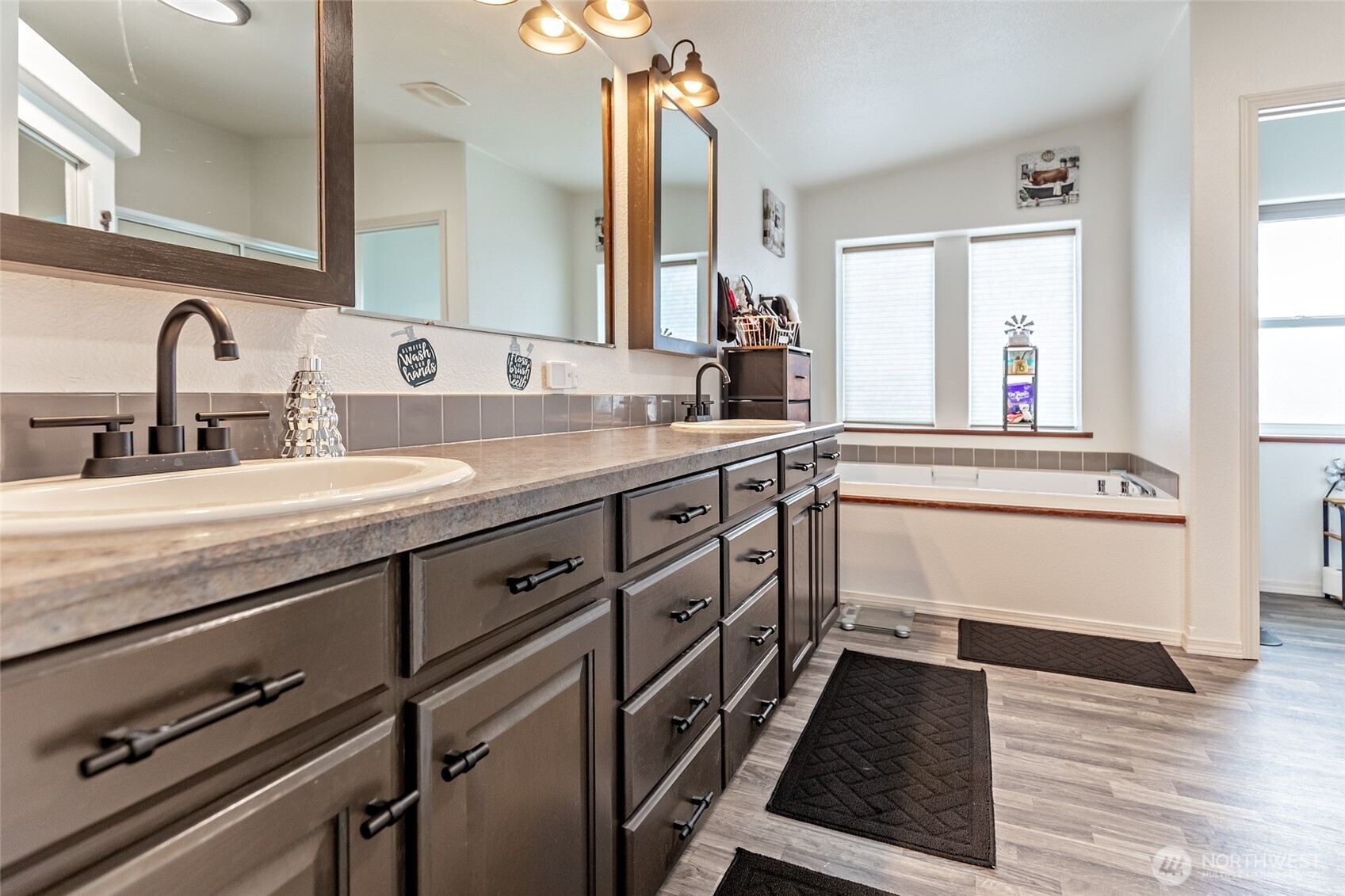 2416 Clerf Road Ellensburg, WA 98926 - Photo 16 of 35 a view with granite countertop a sink and a window