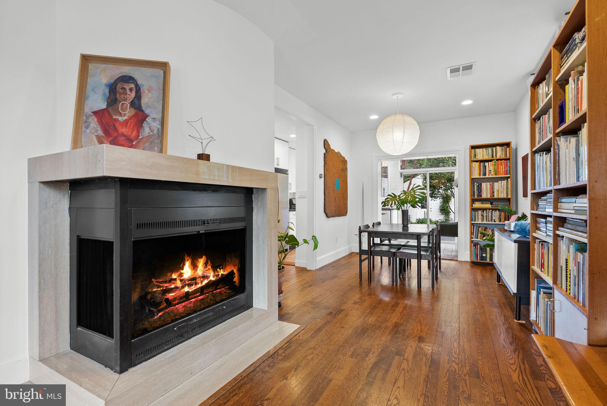 3217 Reservoir Road Northwest Washington, DC 20007 - Photo 7 of 35 Living and dining room