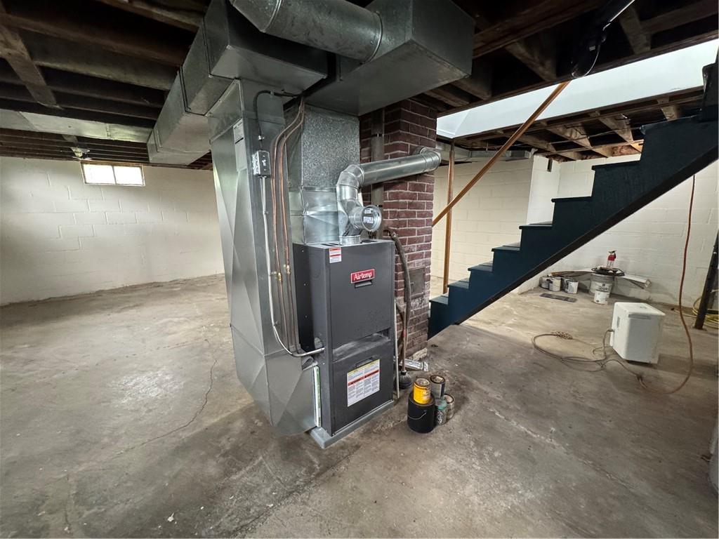 1248 Saltsburg Road Export, PA 15632 - Photo 25 of 44 a view of an empty room with stairs