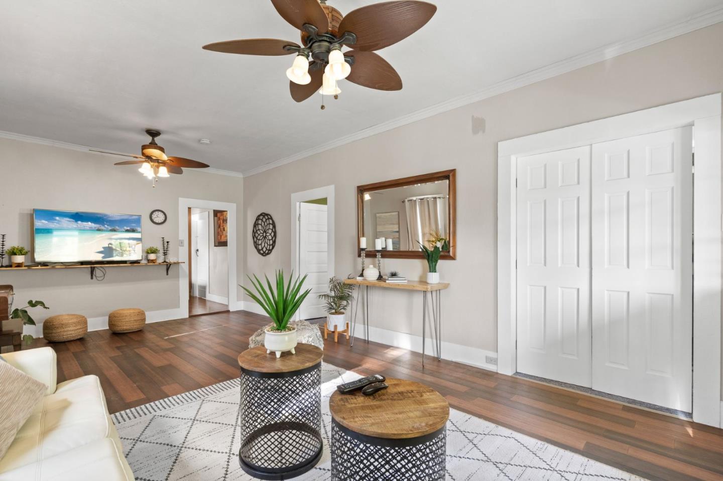 269 Marcus Street Aromas, CA 95004 - Photo 3 of 18 a view of a livingroom with furniture and a potted plant