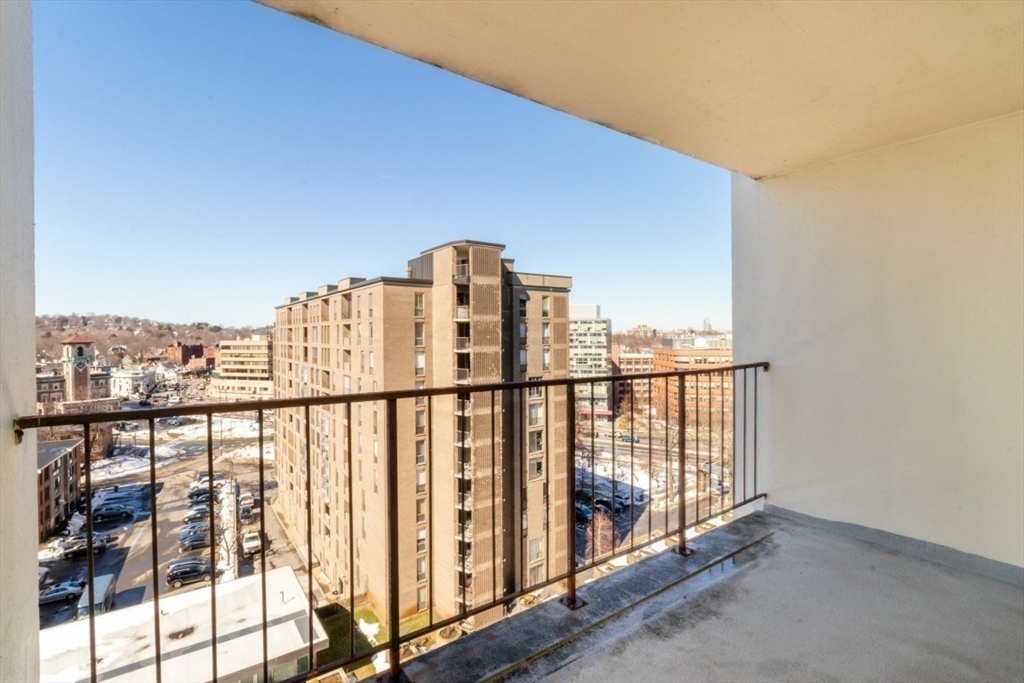 33 Pond Avenue, Unit 1106 Brookline, MA 02445 - Photo 24 of 32 a view of balcony with furniture