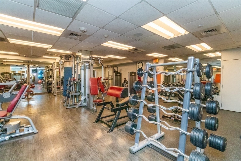 33 Pond Avenue, Unit 1106 Brookline, MA 02445 - Photo 25 of 32 a view of a room with gym equipment