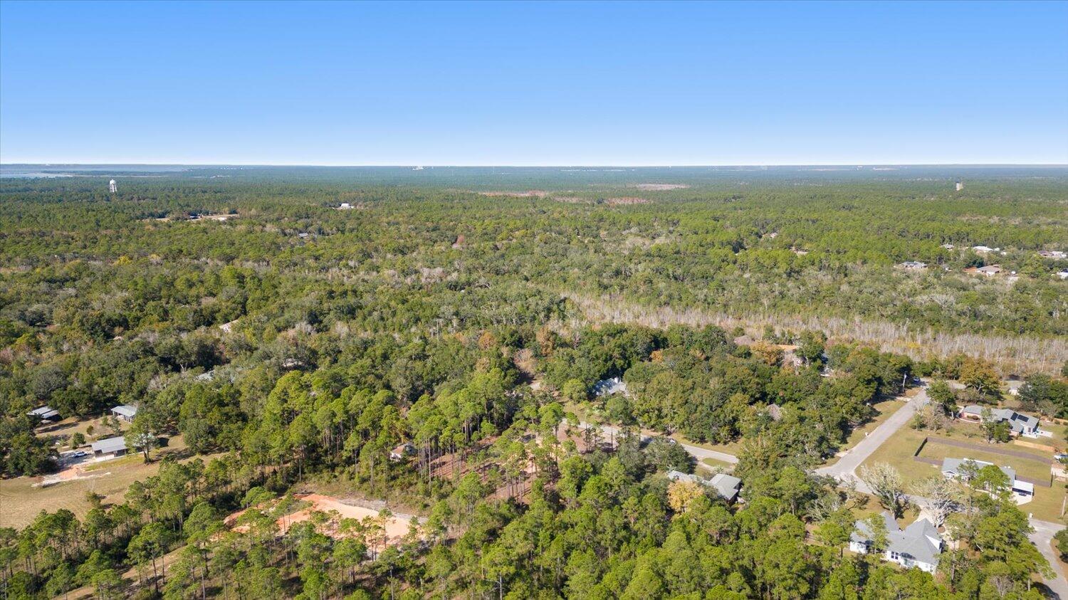 6455 Hammock Trace Milton, FL 32583 - Photo 18 of 20 an aerial view of residential houses with outdoor space and trees