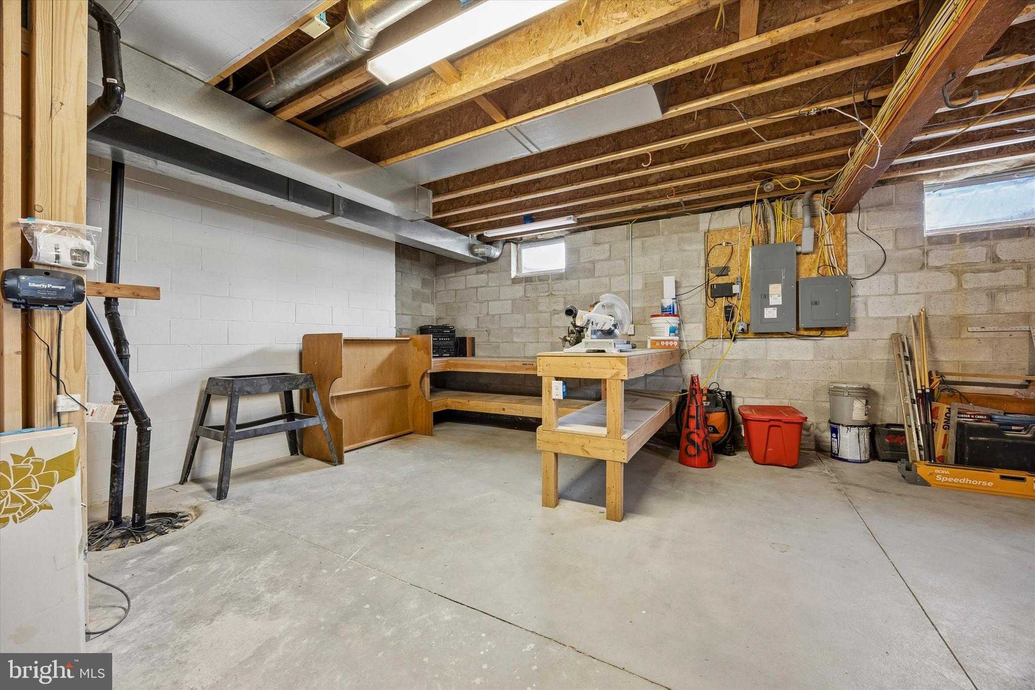 706 Kings Highway Mannington, NJ 08079 - Photo 34 of 35 a room with wooden furniture and furniture