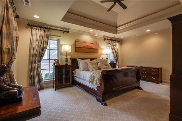 123 Page Road Nashville, TN 37205 - Photo 12 of 20 The master bedroom with a wonderful vaulted ceiling is located upstairs.
