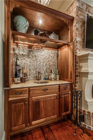 123 Page Road Nashville, TN 37205 - Photo 7 of 20 A fantastic built-in wet bar located in the living room is perfect for entertaining guests.