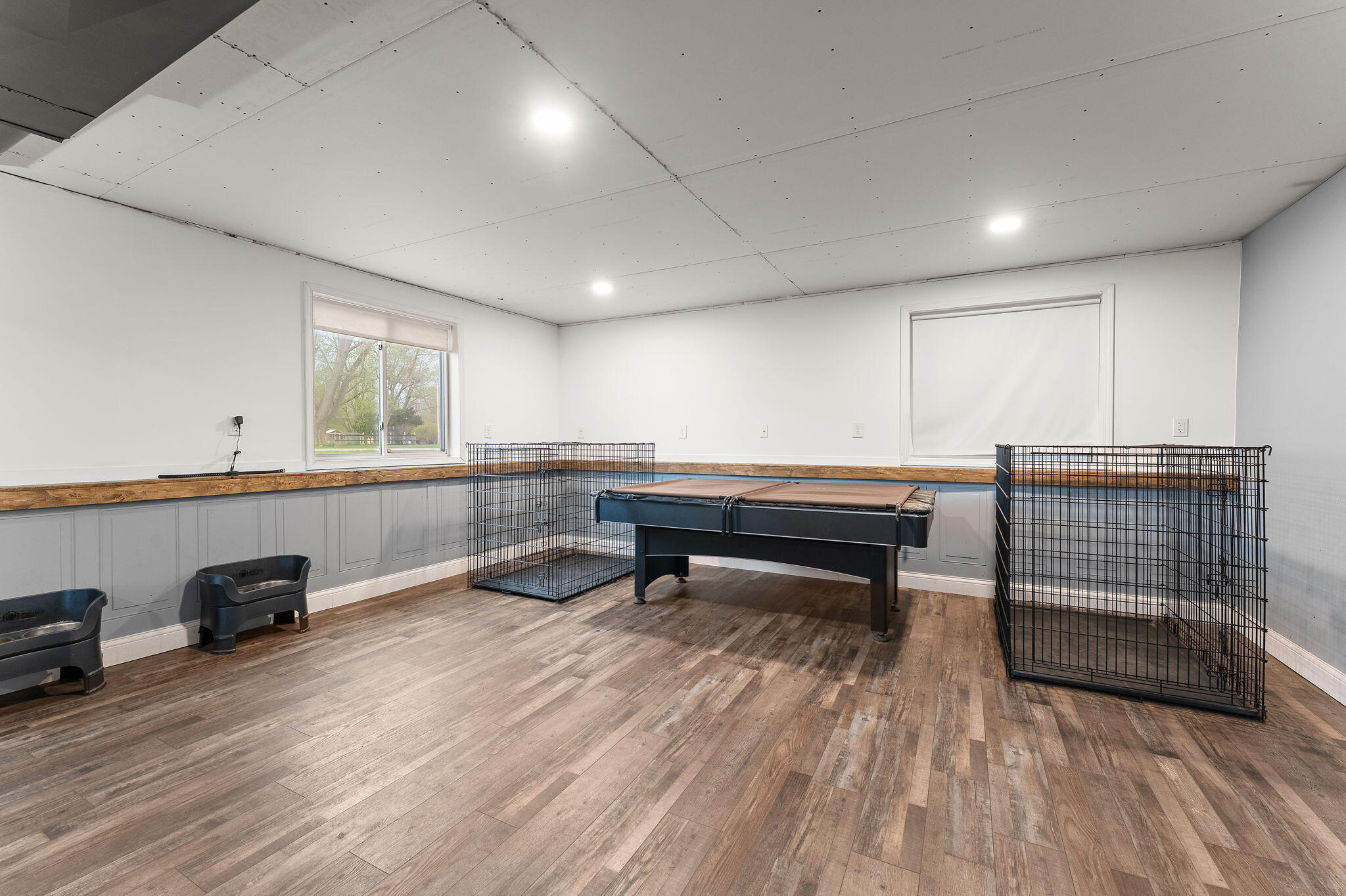 208 Stevenson Street Morocco, IN 47963 - Photo 24 of 31 a room with wooden floor and furniture