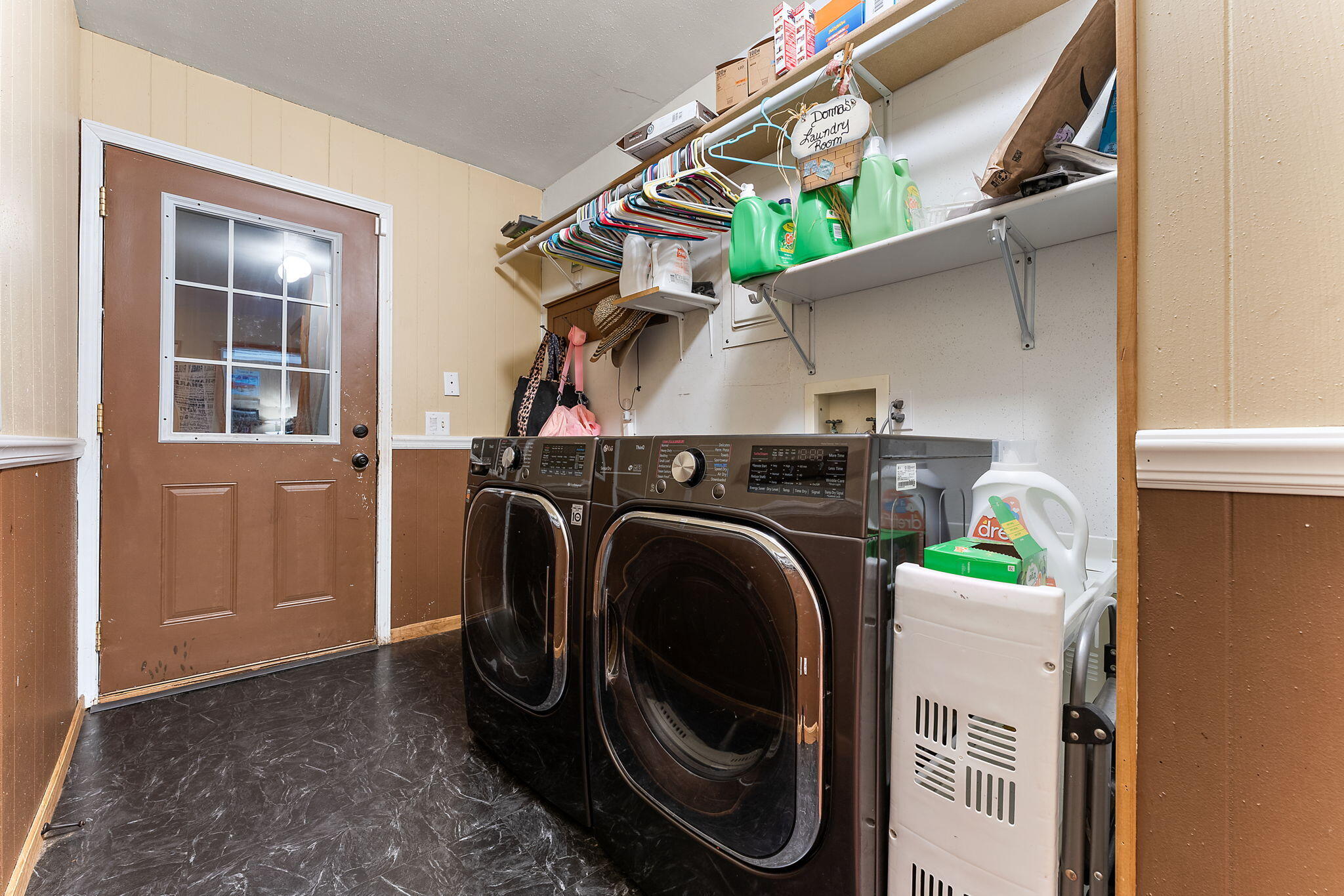 208 Stevenson Street Morocco, IN 47963 - Photo 31 of 31 a utility room with dryer and washer