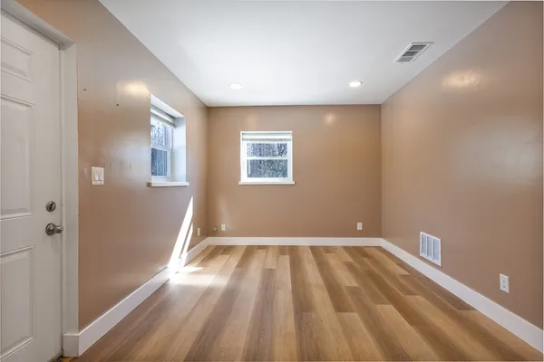 a view of room with window