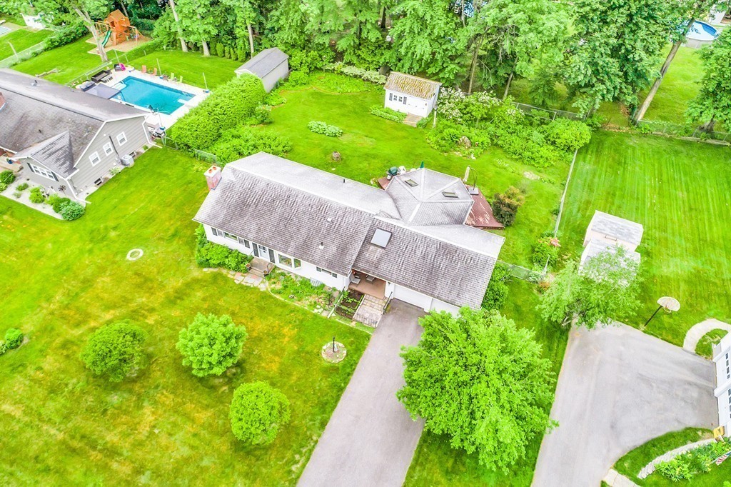 75 Palo Alto Road Springfield, MA 01128 - Photo 5 of 28 an aerial view of a house with a yard basket ball court and outdoor seating