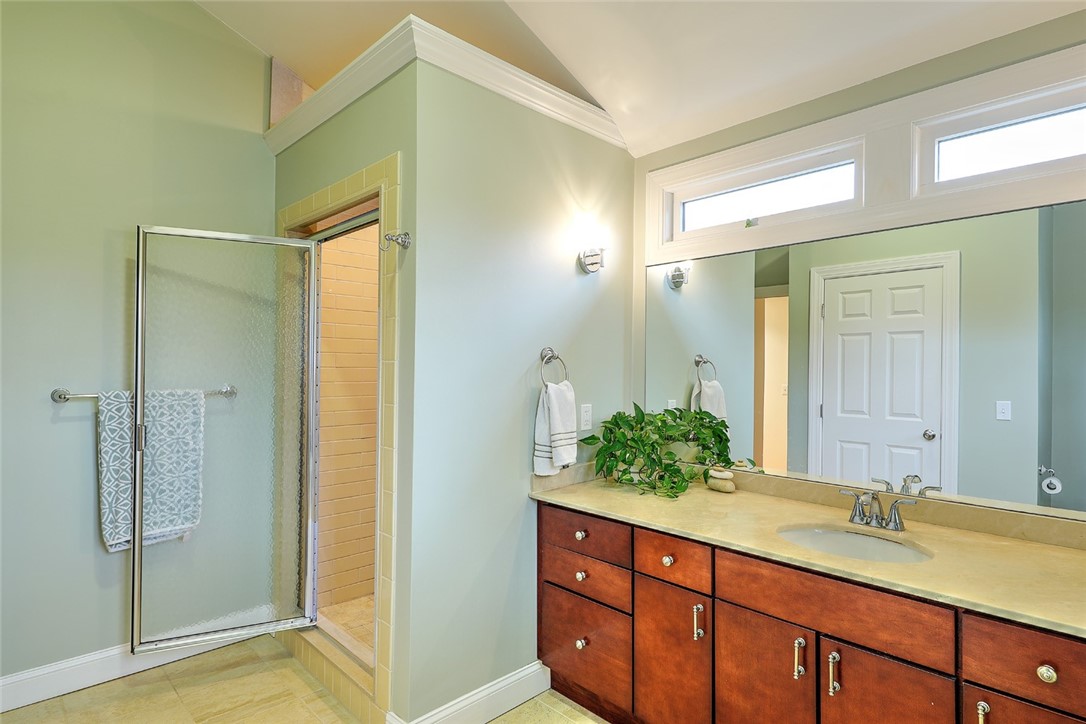 63 Maple Street Warren, RI 02885 - Photo 38 of 50 2nd Fl Bathroom with oversized tiled shower