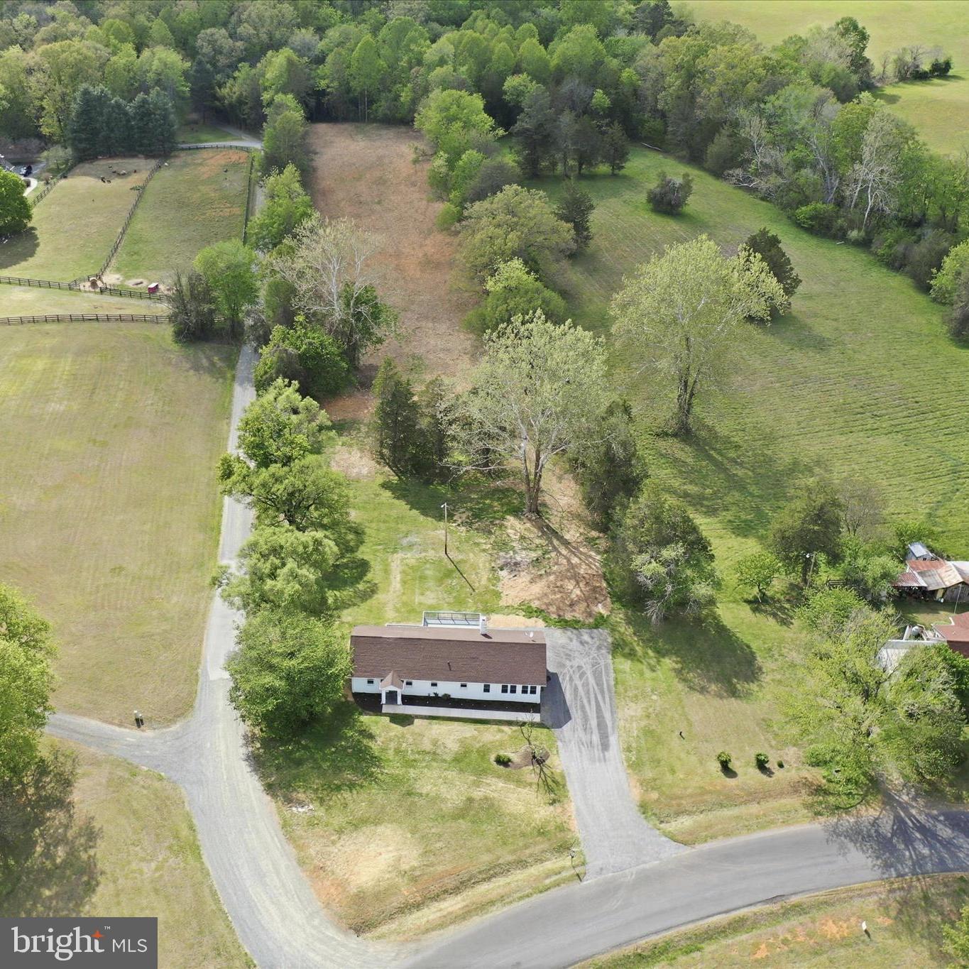 2502 Holly Springs Road Amissville, VA 20106 - Photo 44 of 52 an aerial view of a residential houses with outdoor space