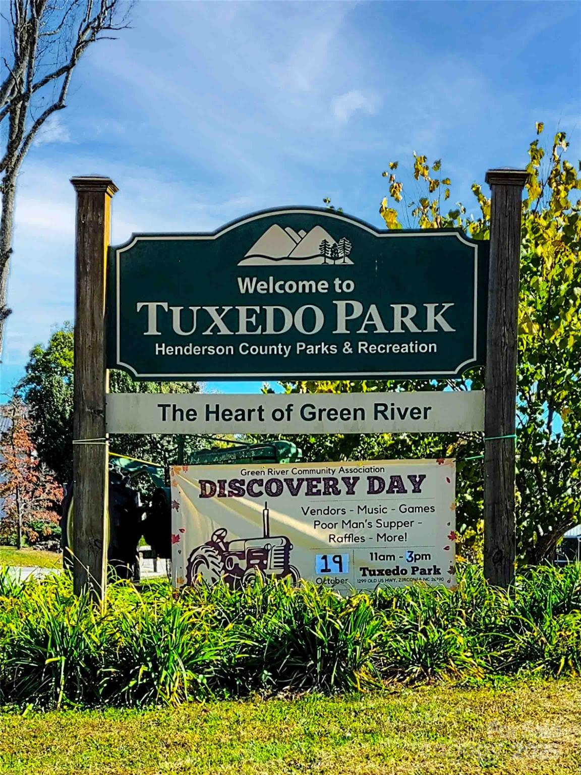 1000 Mountain View Church Road Zirconia, NC 28790 - Photo 22 of 22 a sign on the side of a building