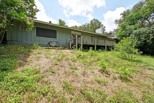 a view of an outdoor space with a lake view