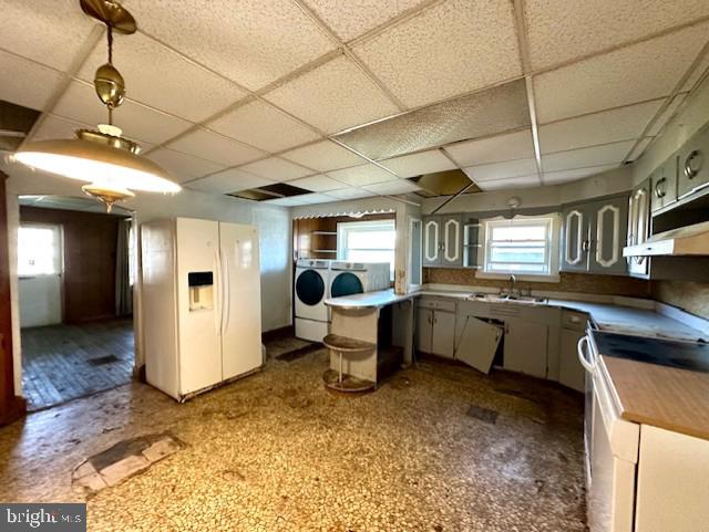 7016 Hyndman Road Buffalo Mills, PA 15534 - Photo 11 of 47 a kitchen that has a lot of cabinets and refrigerator in it
