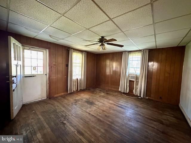 7016 Hyndman Road Buffalo Mills, PA 15534 - Photo 13 of 47 an empty room with wooden floor and windows