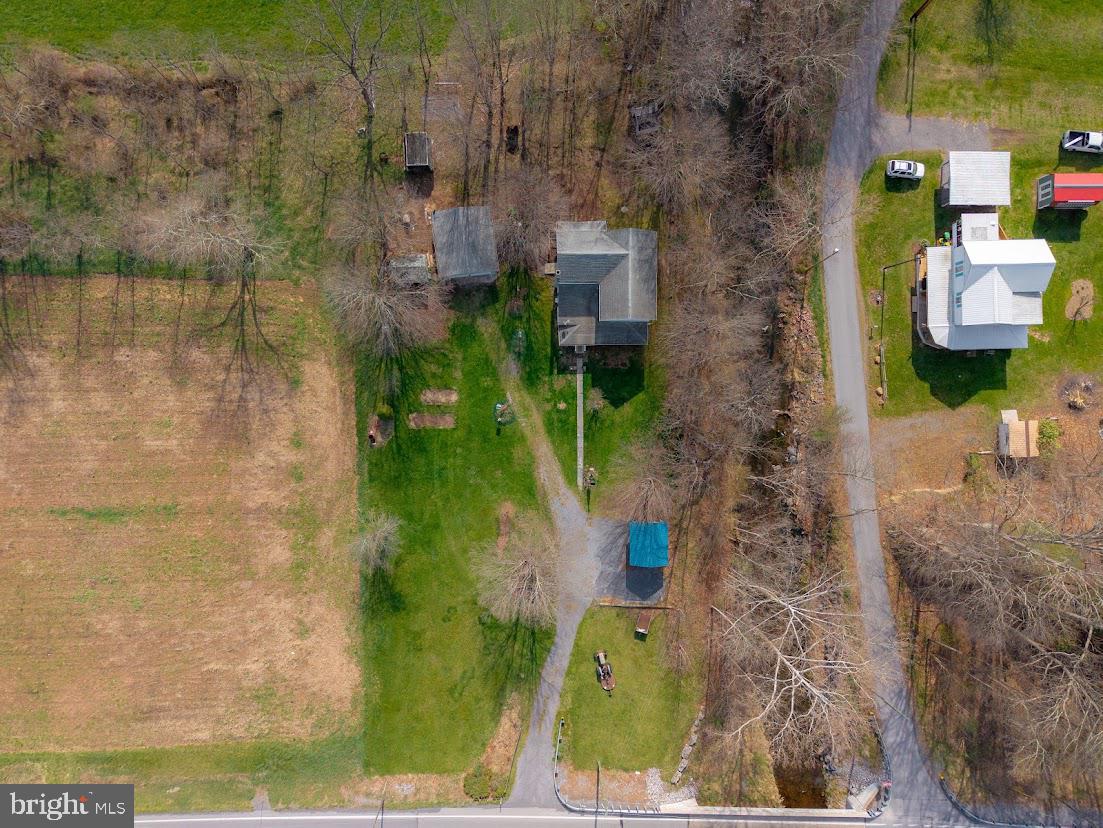 7016 Hyndman Road Buffalo Mills, PA 15534 - Photo 38 of 47 a aerial view of a house with a yard