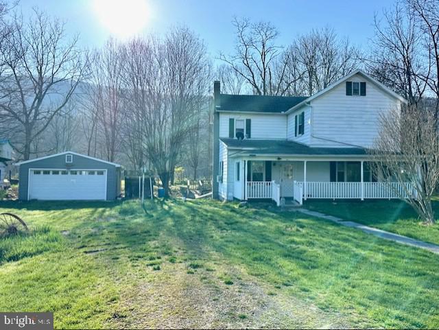 7016 Hyndman Road Buffalo Mills, PA 15534 - Photo 6 of 47 a view of a house with a yard