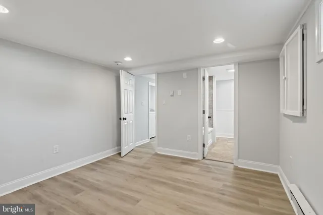 a view of empty room