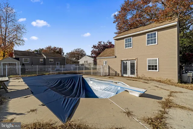 a view of a house with a window