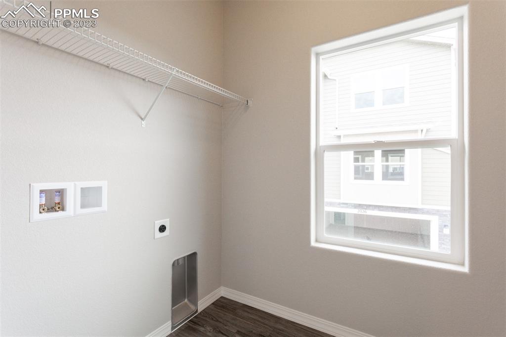 4447 Samaritan Loop Colorado Springs, CO 80916 - Photo 12 of 17 a view of an empty room with a window