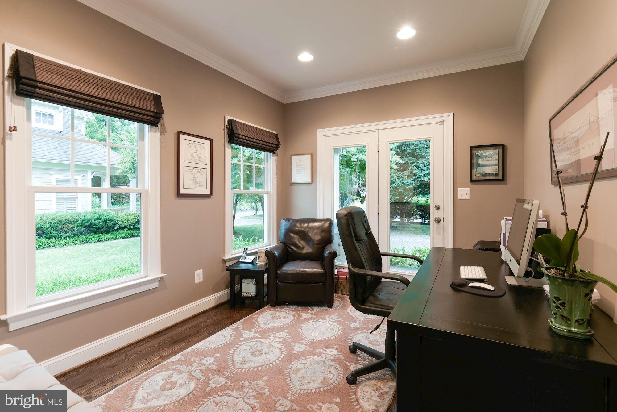 1835 Kirby Road McLean, VA 22101 - Photo 10 of 30 Main Level Office with Lots of Natural Light