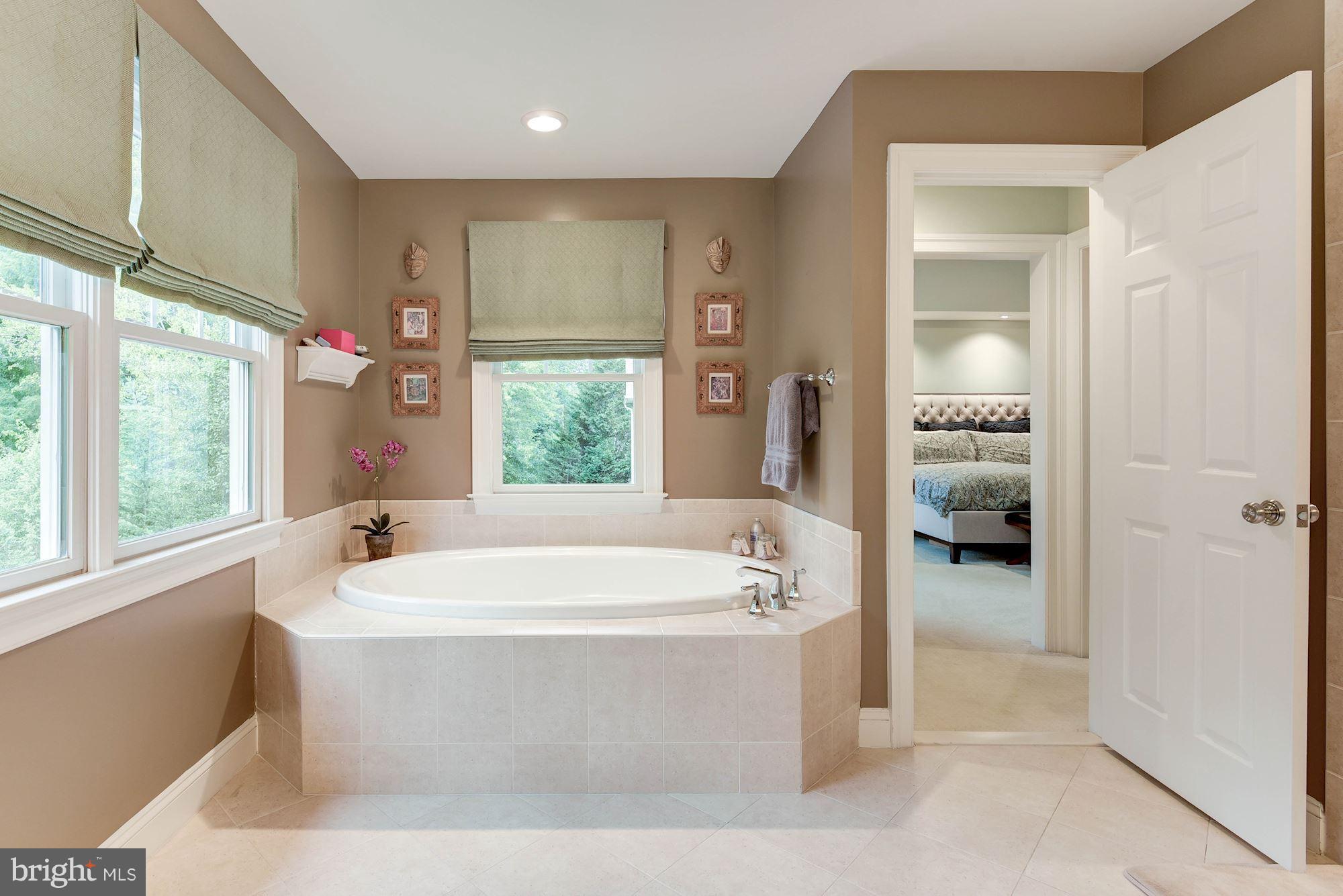 1835 Kirby Road McLean, VA 22101 - Photo 14 of 30 Master Bathroom Soaking Tub