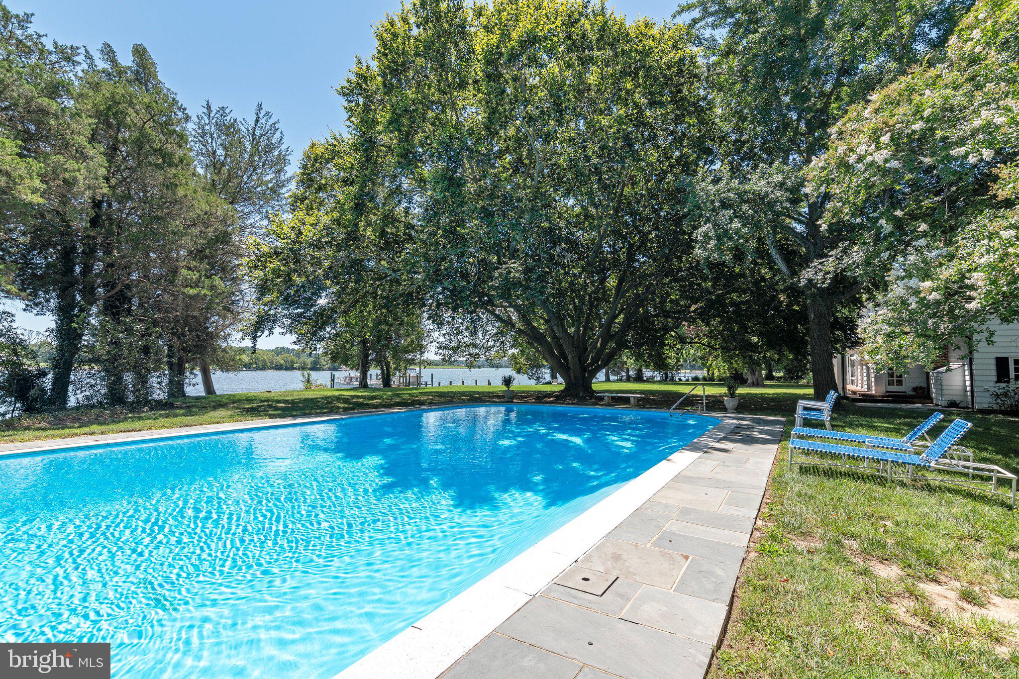 4471 World Farm Road Oxford, MD 21654 - Photo 6 of 42 Tranquil poolside retreat awaits you.