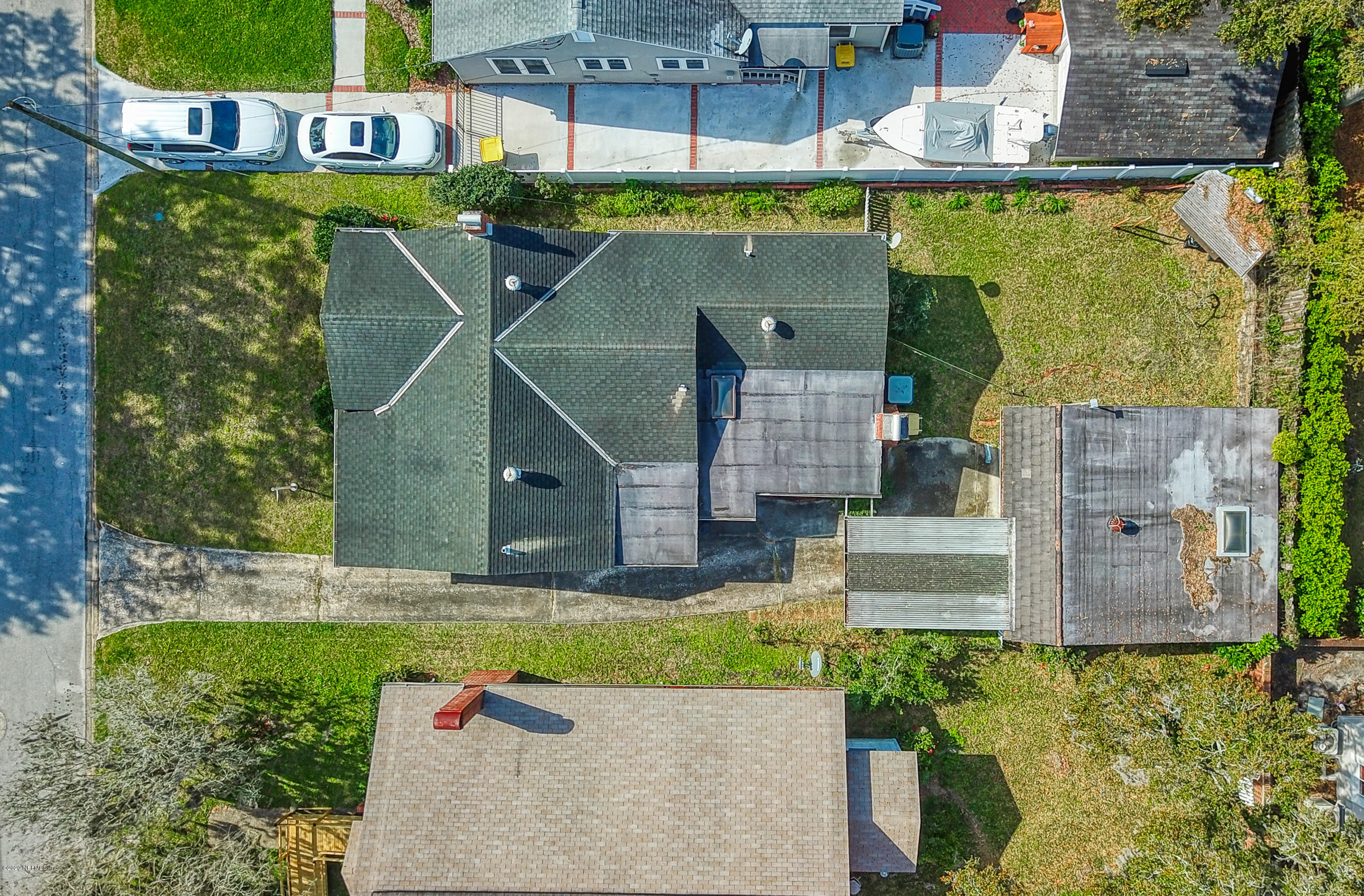 1011 Inwood Terrace Jacksonville, FL 32207 - Photo 20 of 21 an aerial view of a house with a yard