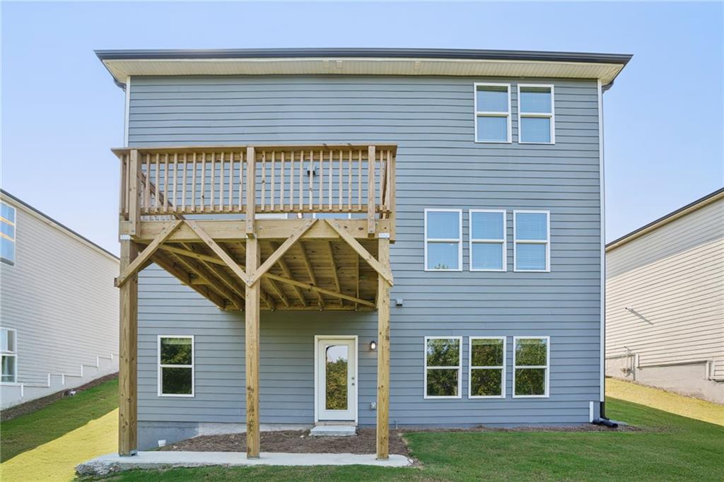 202 Proust Circle Dallas, GA 30132 - Photo 43 of 47 a front view of a house with a yard