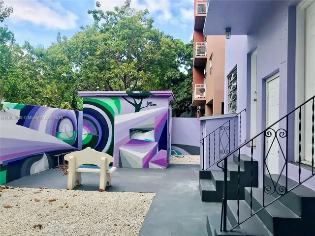 a view of pathway along with house