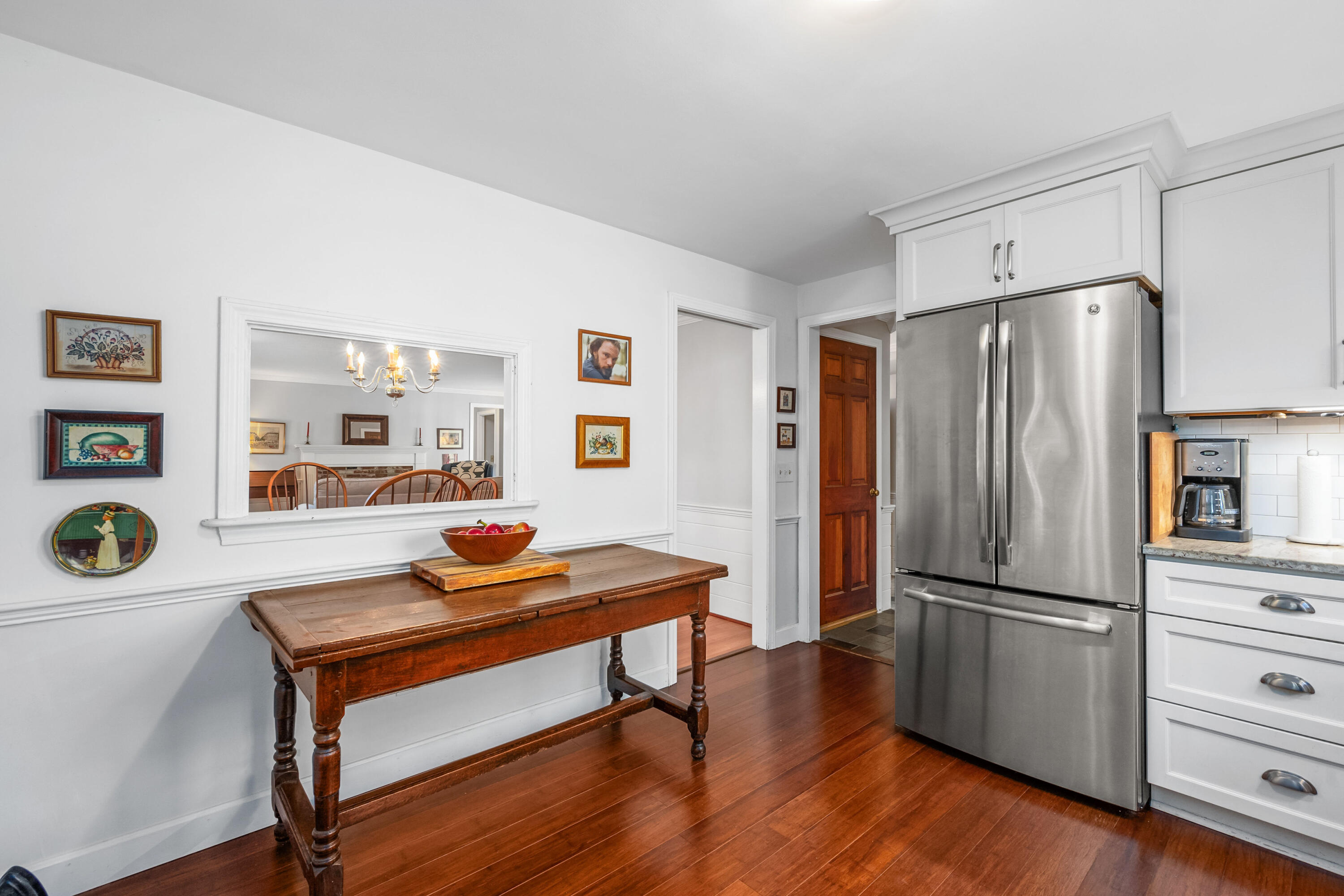 43 Chipman Road Sandwich, MA 02563 - Photo 12 of 35 a kitchen with stainless steel appliances a refrigerator and a stove top oven