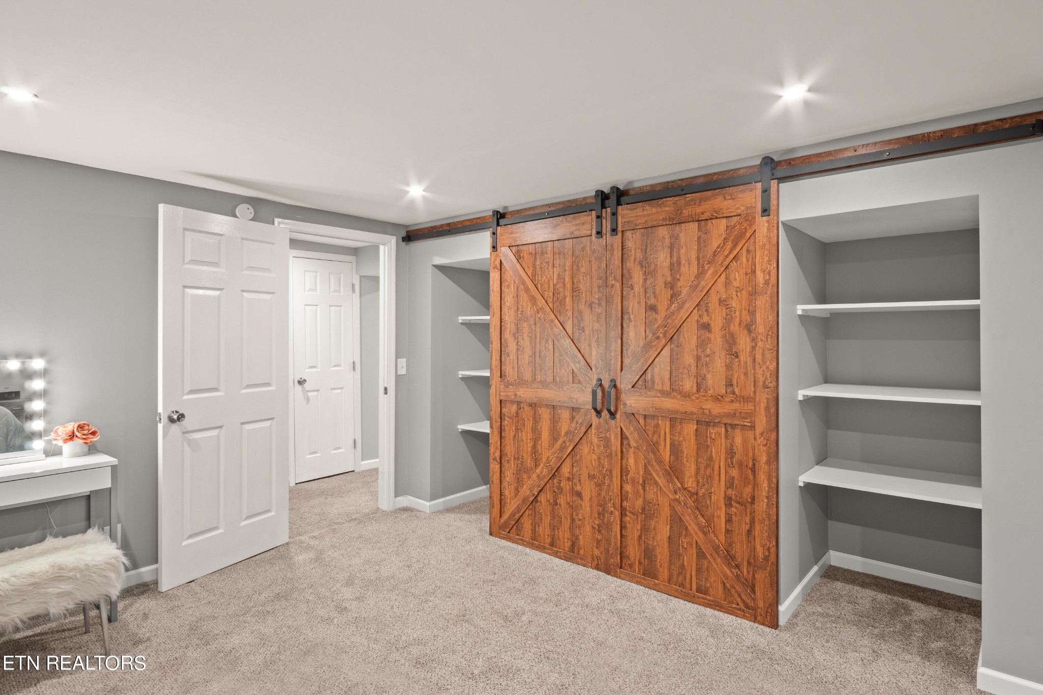 3674 Pleasant Ridge Road Talbott, TN 37877 - Photo 50 of 60 a view of walk in closet with clothes and shoes