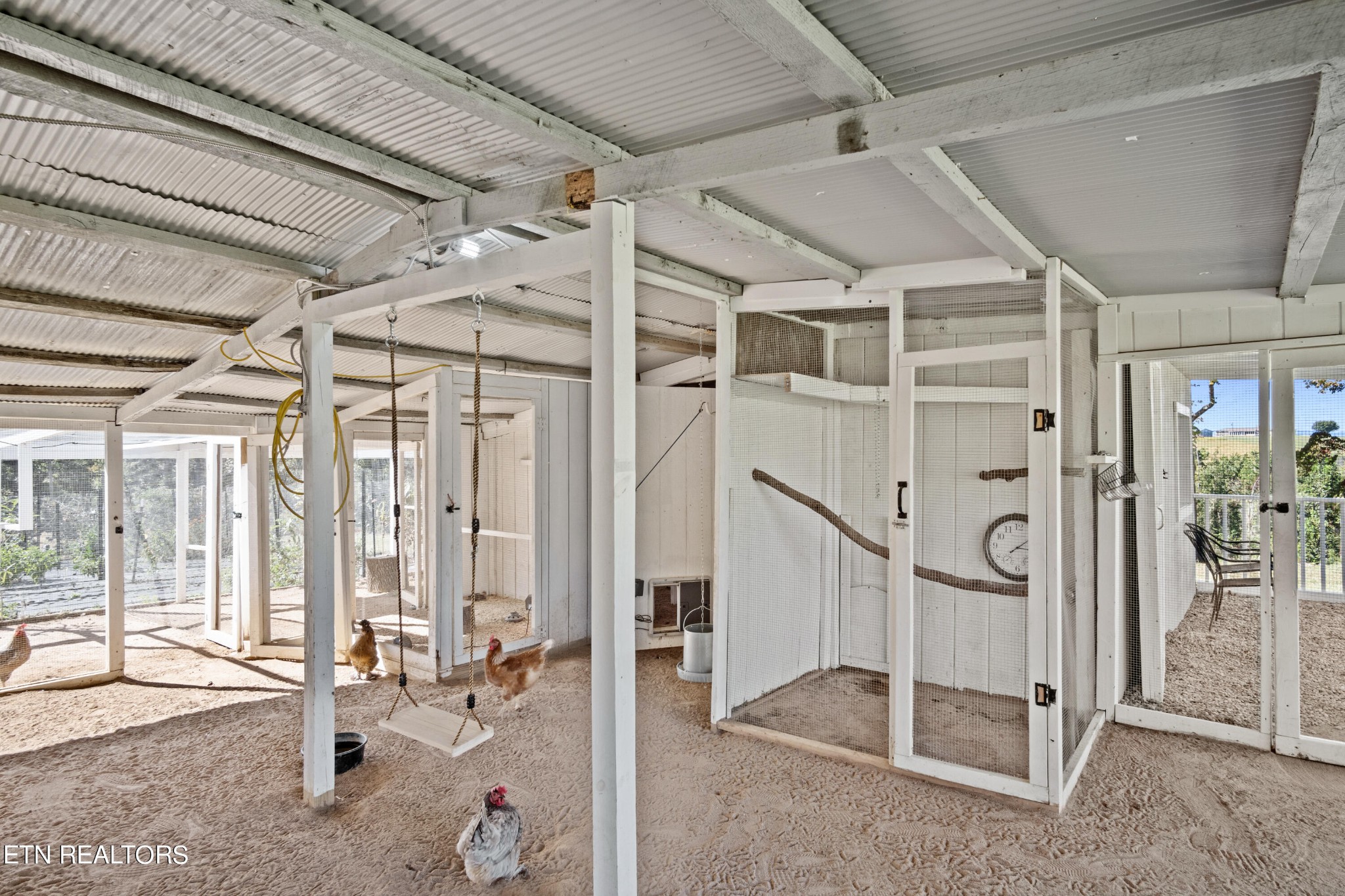 3674 Pleasant Ridge Road Talbott, TN 37877 - Photo 54 of 60 a view of a livingroom with wooden floor and a glass door