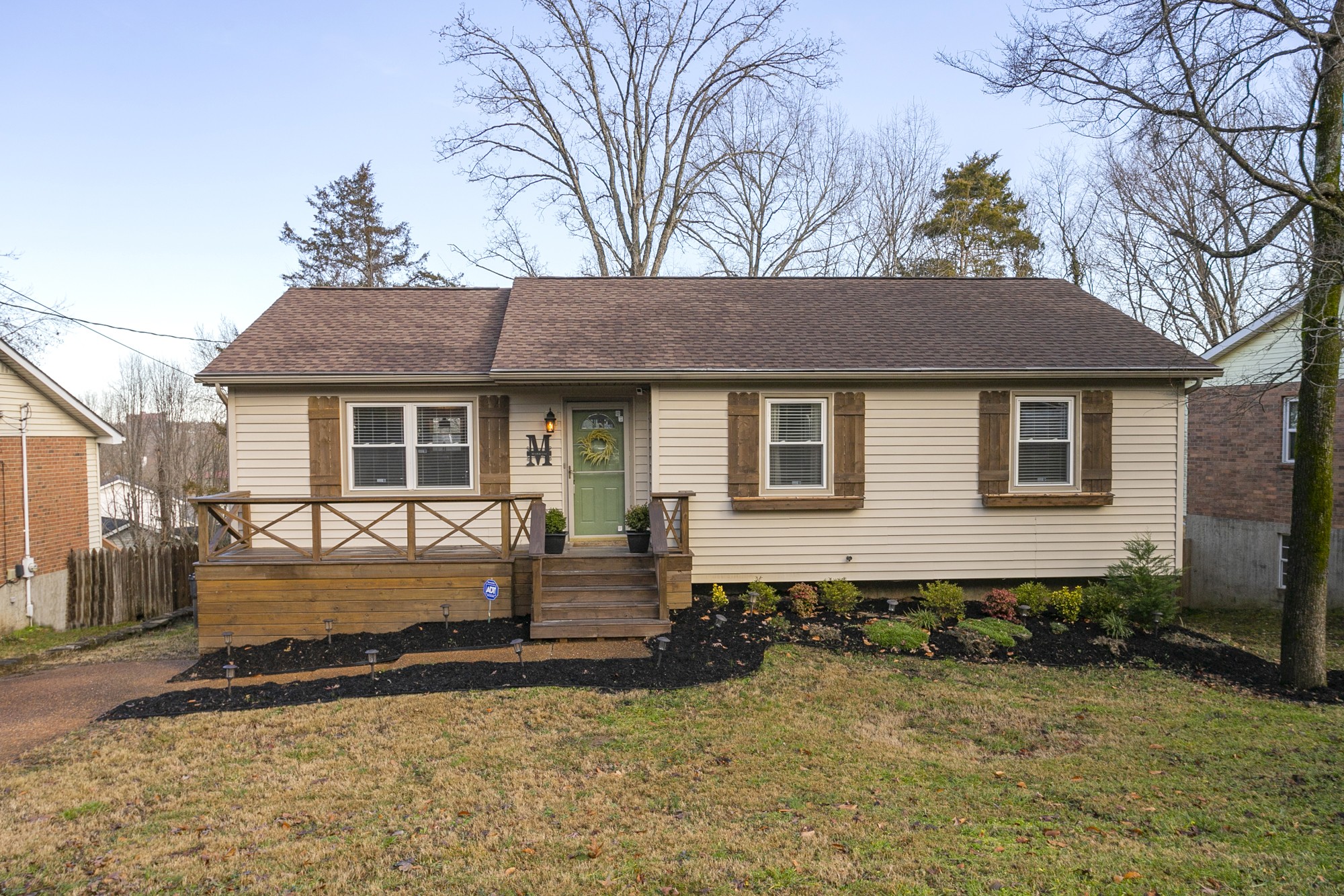 1124 Jacksons View Road Hermitage, TN 37076 - Photo 1 of 22 a front view of a house with garden
