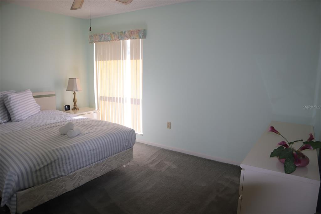 1389 Pine Ridge Circle East, Unit D8 Tarpon Springs, FL 34688 - Photo 13 of 30 a bedroom with a bed and a window