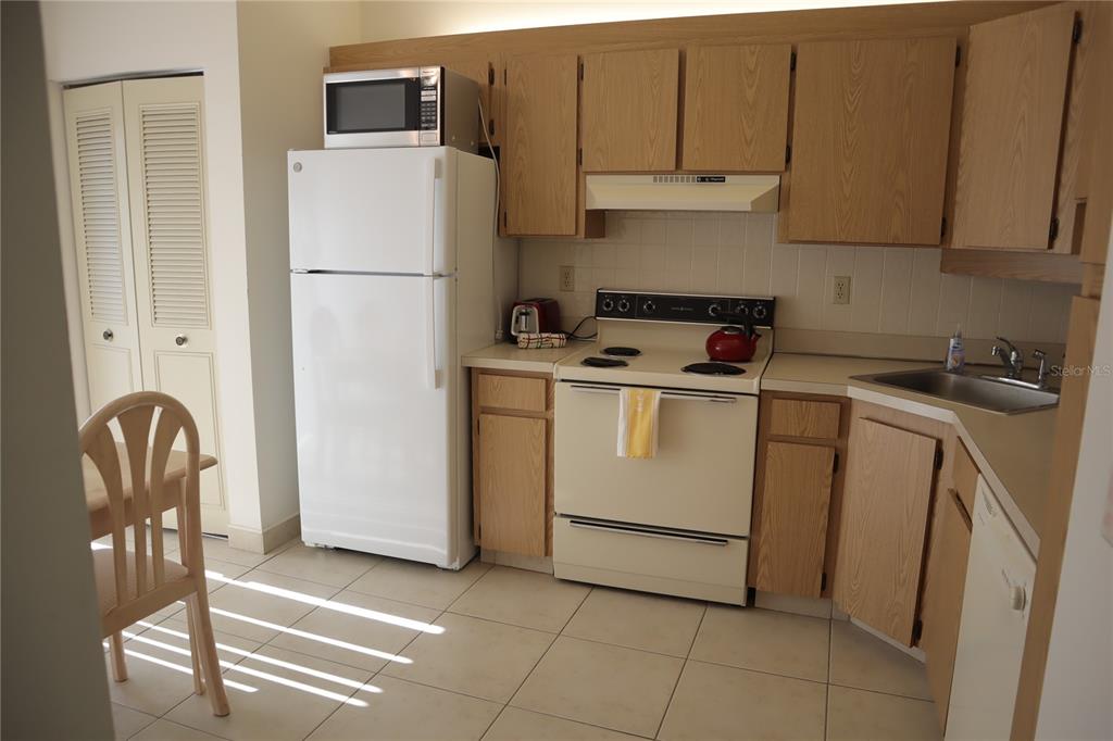 1389 Pine Ridge Circle East, Unit D8 Tarpon Springs, FL 34688 - Photo 3 of 30 a utility room with dryer and washer