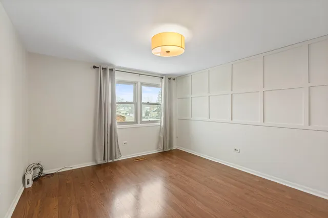 an empty room with window