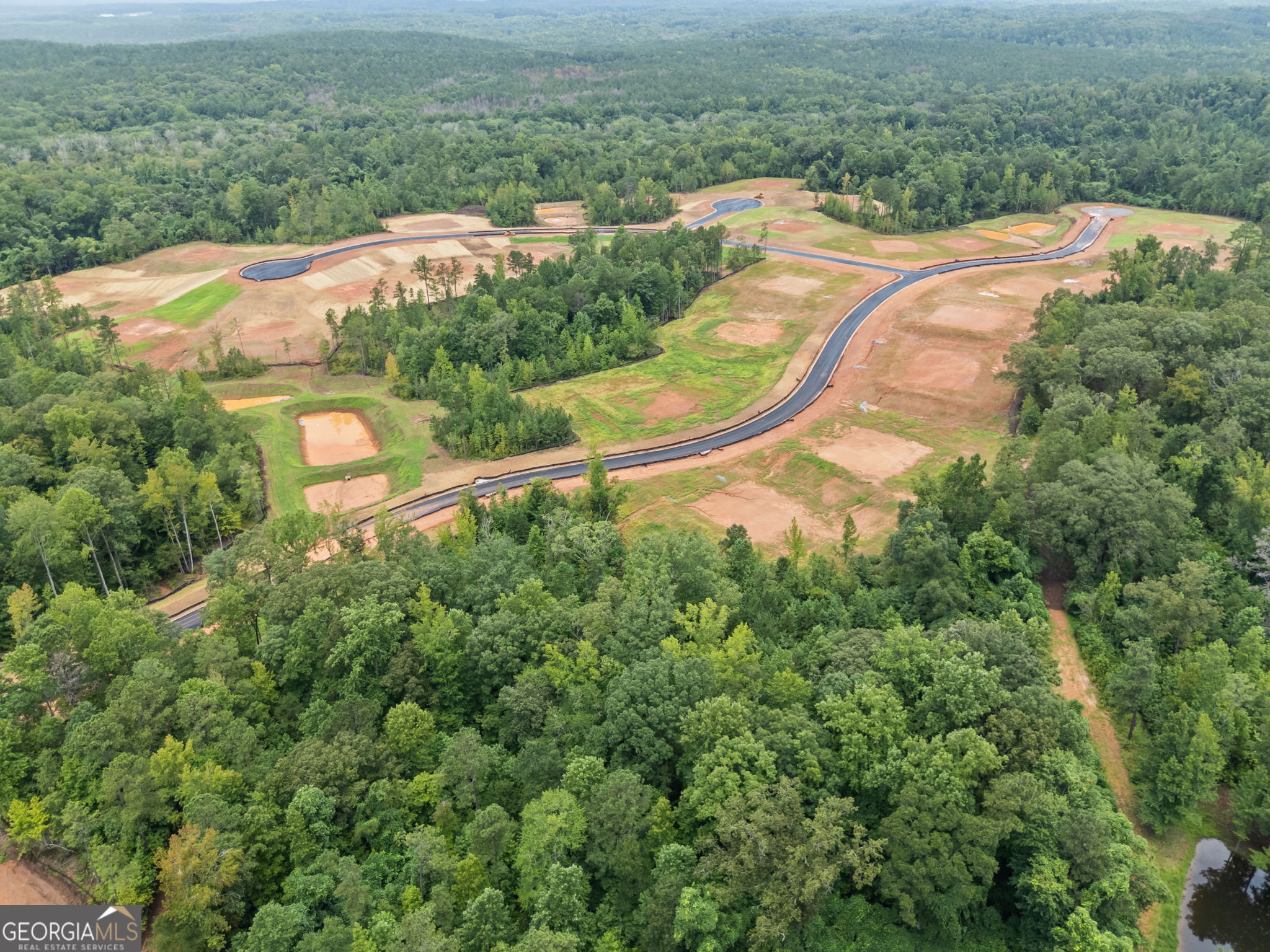 0 Smokey Road Newnan, GA 30263 - Photo 10 of 16 an aerial view of a house