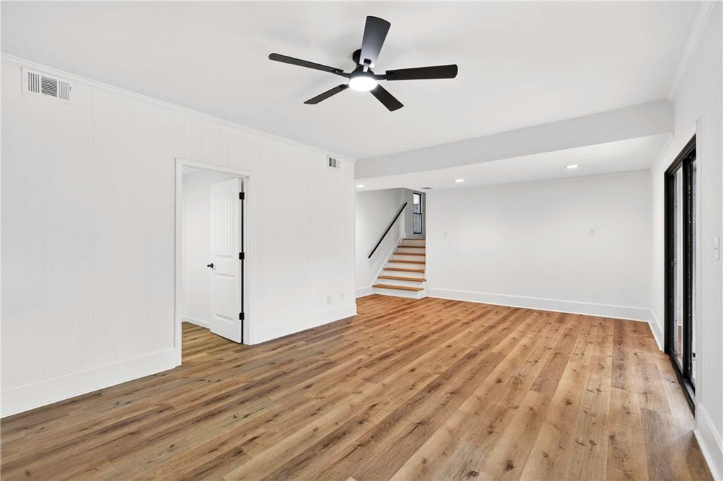 671 Willow Ridge Drive Northeast Marietta, GA 30068 - Photo 24 of 36 a view of empty room with wooden floor