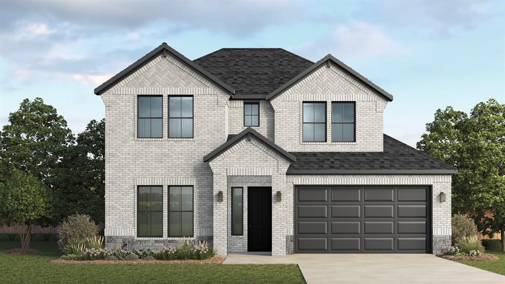 1004 Pitchfork Road Royse City, TX 75189 - Photo 1 of 2 Two-story residence featuring light-colored brick exterior with dark trim accents